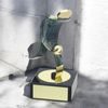 Toledo Tenpin Bowling Handmade Metal Trophy