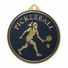 Quantum Pickleball Women's Stainless Steel Medal