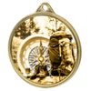 Hiking and Mountaineering Classic Texture 3D Print Gold Medal