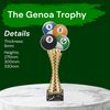 Genoa Pool Balls Trophy