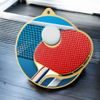 Aurum Table Tennis Stainless Steel Medal