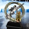 Onyx Stainless Steel Rifle Shooting Trophy