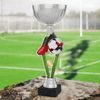 Napoli Football Boot Silver Trophy Cup