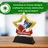 Mini Star Mini American Football Trophy