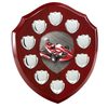 Anglia Go Kart Rosewood Wooden 10 Year Annual Shield