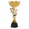 Triple Star Classic Tenpin Bowling Gold Trophy Cup