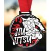 Giant Jiu Jitsu Black Acrylic Medal