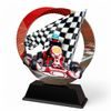 Onyx Stainless Steel Go Karting Trophy