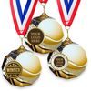 Dodeca Padel Tennis Stainless Steel Logo Insert Medal