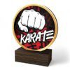 Holt Colour Karate Real Wood Trophy