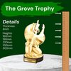 Grove Classic Ballet Dance Real Wood Trophy