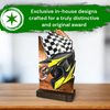 Shard Motocross Eco Friendly Wooden Trophy
