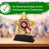 Mini Star Dog Paw Trophy