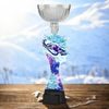 Montreal Luge Silver Cup Trophy