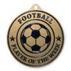 Quantum Football Player of the Week Stainless Steel Medal