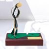 Barcelona Golf Nearest the Pin Handmade Metal Trophy