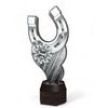 Frontier Classic Real Wood Horse Shoe Trophy