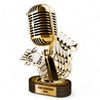 Altus Classic Singing Microphone Trophy