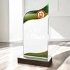 United Equestrian Rosette Acrylic Wood Fusion Trophy