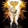Triple Star Classic Shooting Gold Trophy Cup