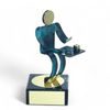 Toledo Board Games Handmade Metal Trophy