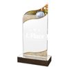 United Acrylic Wood Classic Petanque Trophy