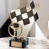 Guadarrama Motorsports Wheel Handmade Metal Trophy