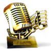 Cannes Classic Microphone Singing Trophy