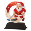 Santa Curling Christmas Trophy