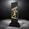 Shadowline Athletics Male Endurance Trophy – Stainless Steel Award