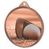 Golf Classic Texture 3D Print Bronze Medal