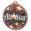 All Star Classic Texture 3D Print Bronze Medal