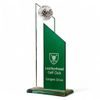Shive Engraved Glass Golf Award