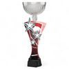 Triple Star Tennis Silver Trophy Cup