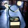 Bilbao Rugby Player Handmade Metal Trophy