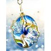 Aurum Ice Skating Figure Skater Stainless Steel Medal