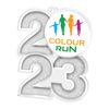 Colour Run 2023 Acrylic Medal