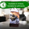 Shard Fishing Eco Friendly Wooden Trophy