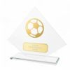 Vanguard Glass and Metal Fusion Football Trophy