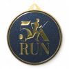 Quantum 5K Run Stainless Steel Medal