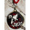 Hercules Texture Print Judo Medal