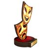 Grove Drama Theatre Real Wood Trophy