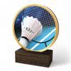 Holt Colour Badminton Real Wood Trophy