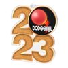 Dodgeball 2023 Acrylic Medal