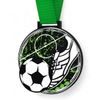 Giant Black Acrylic Football Medal