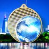 Aurum Dance Glitterball Stainless Steel Medal