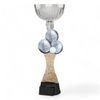Montreal Pétanque Balls Silver Cup Trophy