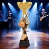 Vancouver Acoustic Guitar Gold Cup Trophy