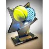 Liano Metal & Acrylic Star Padel Trophy