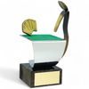 Ventallo Playing Cards Handmade Metal Trophy